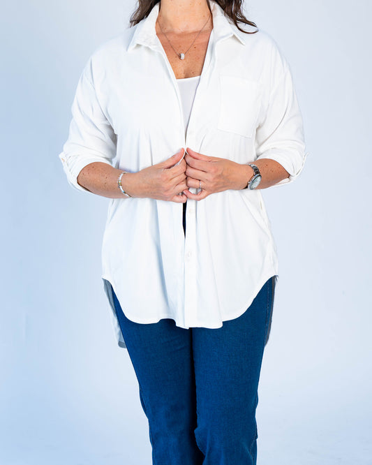 Sobrecamisa Alas Gold Blanco