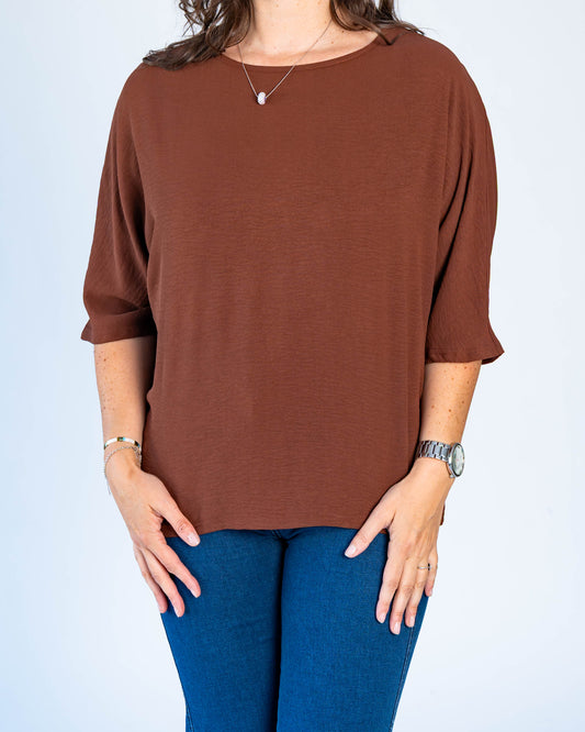 Blusa Lisa Toti Café