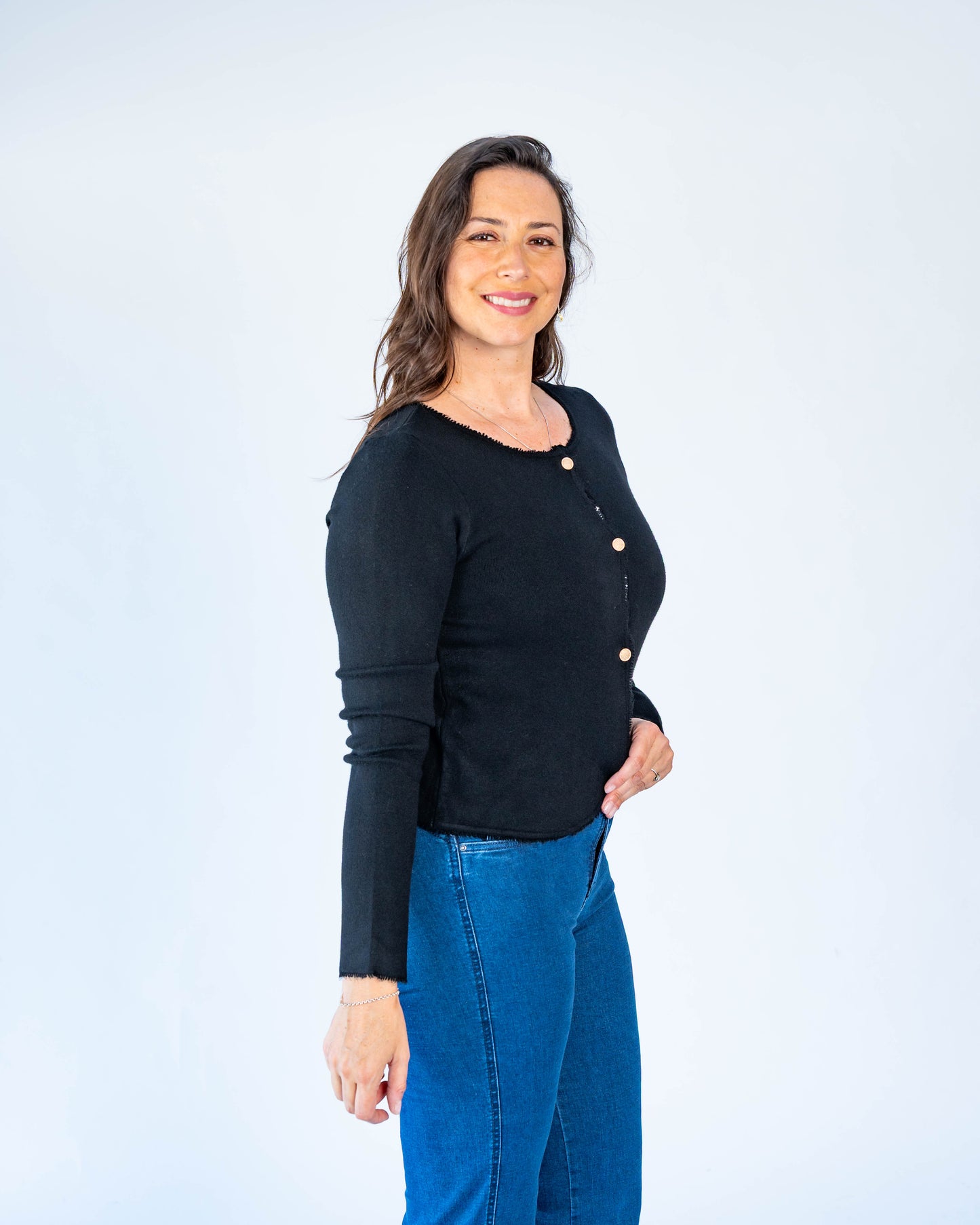 Chaleco Hilo Alexia Negro