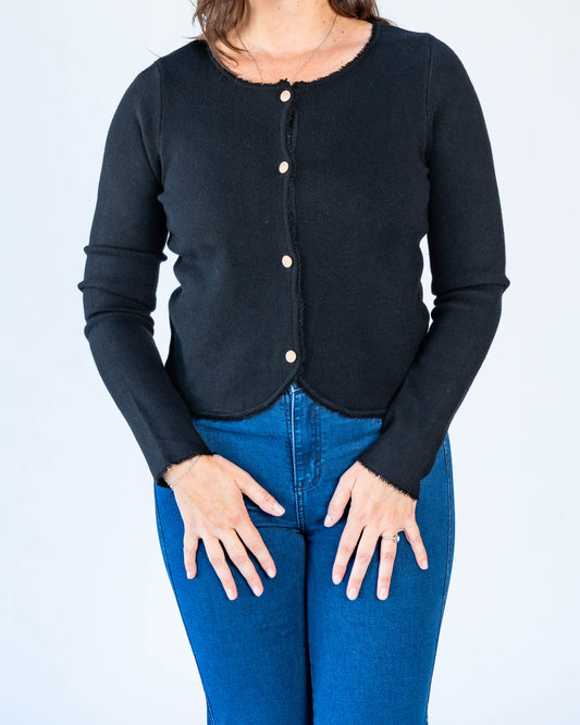 Chaleco Hilo Alexia Negro