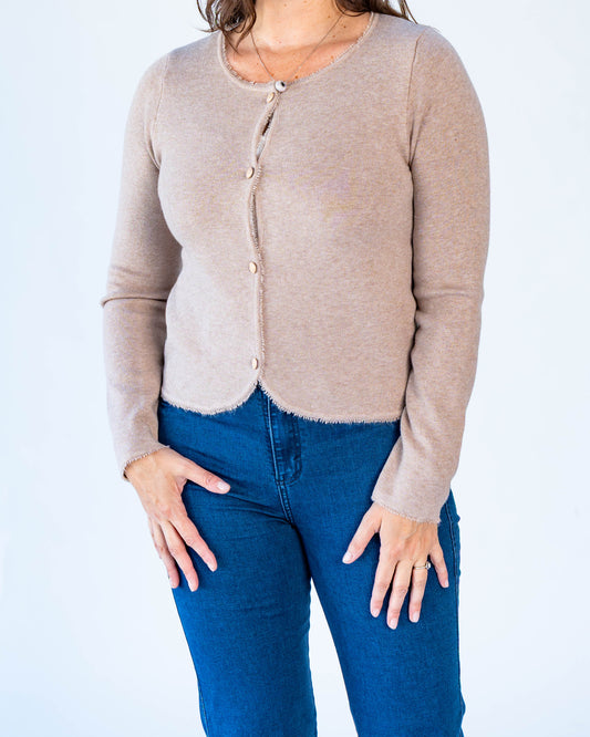 Chaleco Hilo Alexia Beige