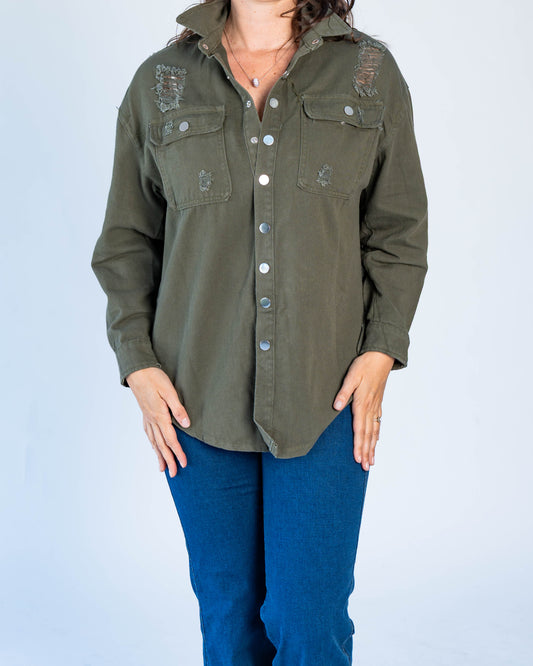 Chaqueta Angela Verde Musgo