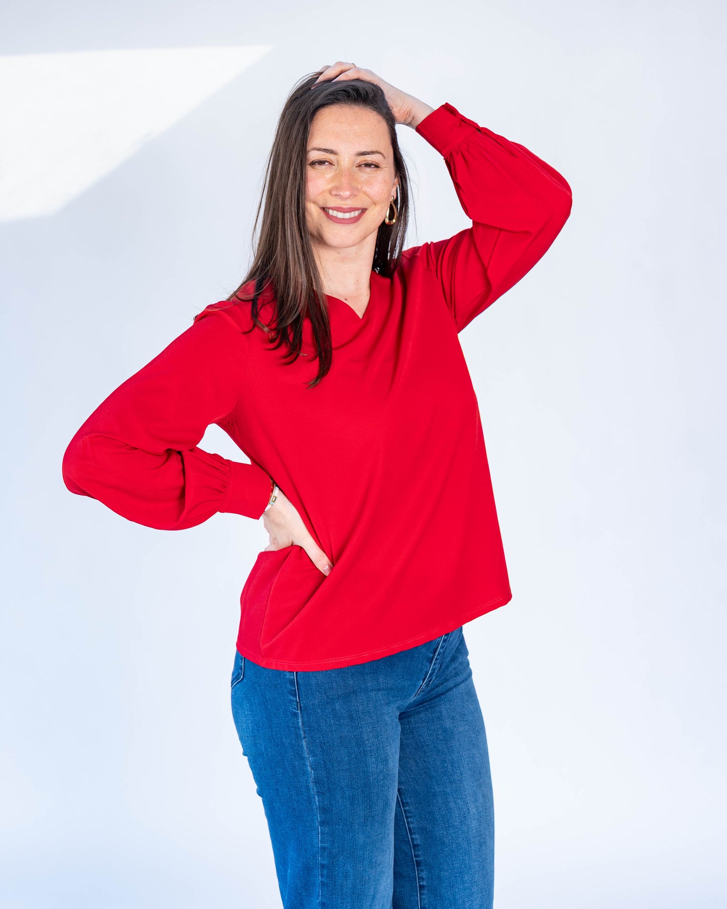 Blusa Pilar Roja