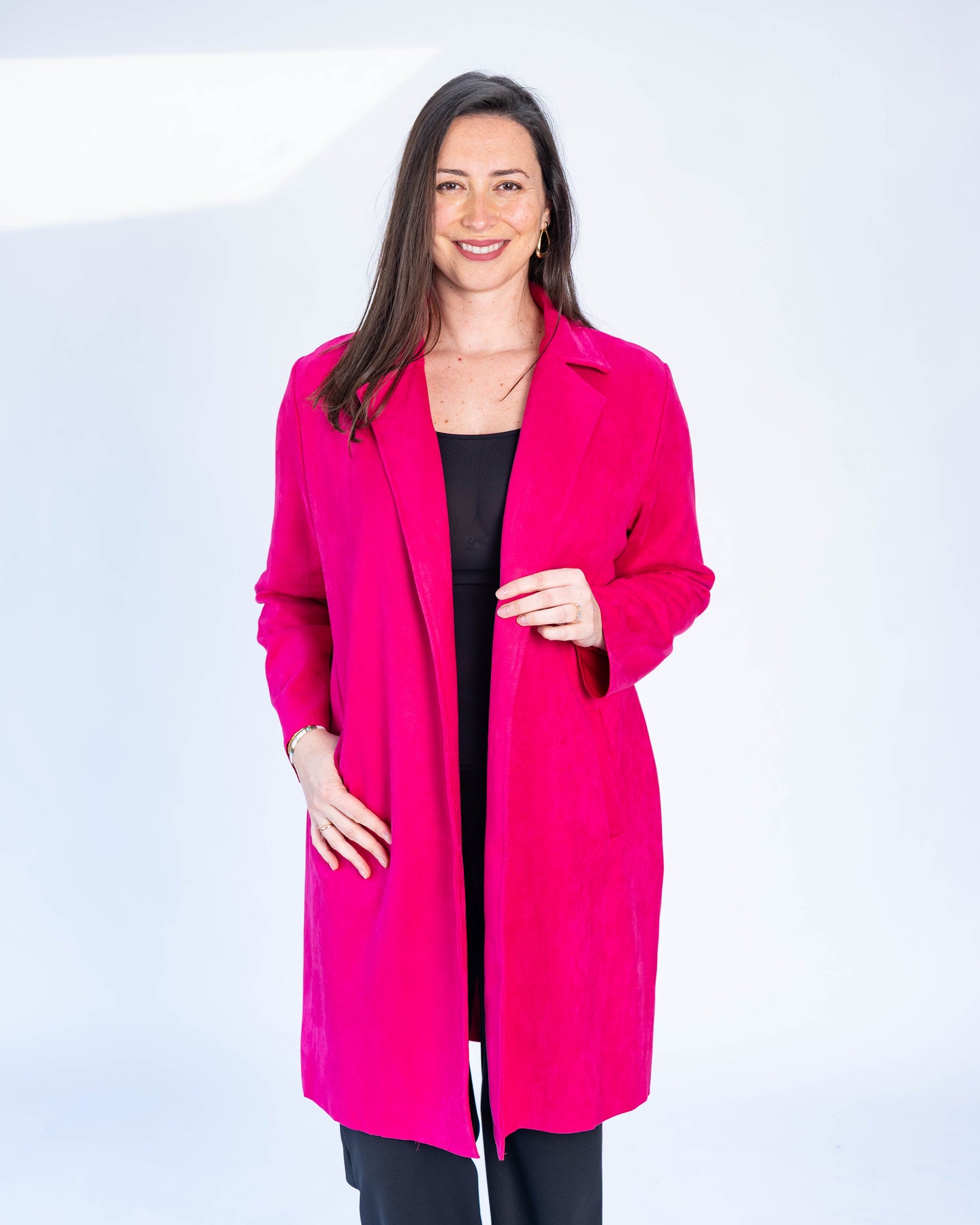 Abrigo Antonia Fucsia