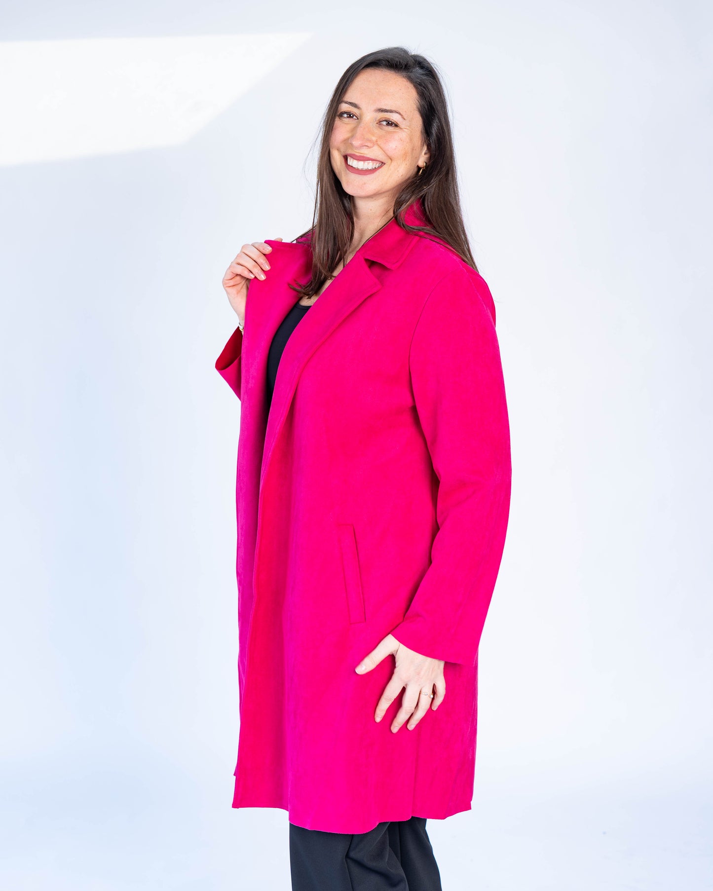 Abrigo Antonia Fucsia