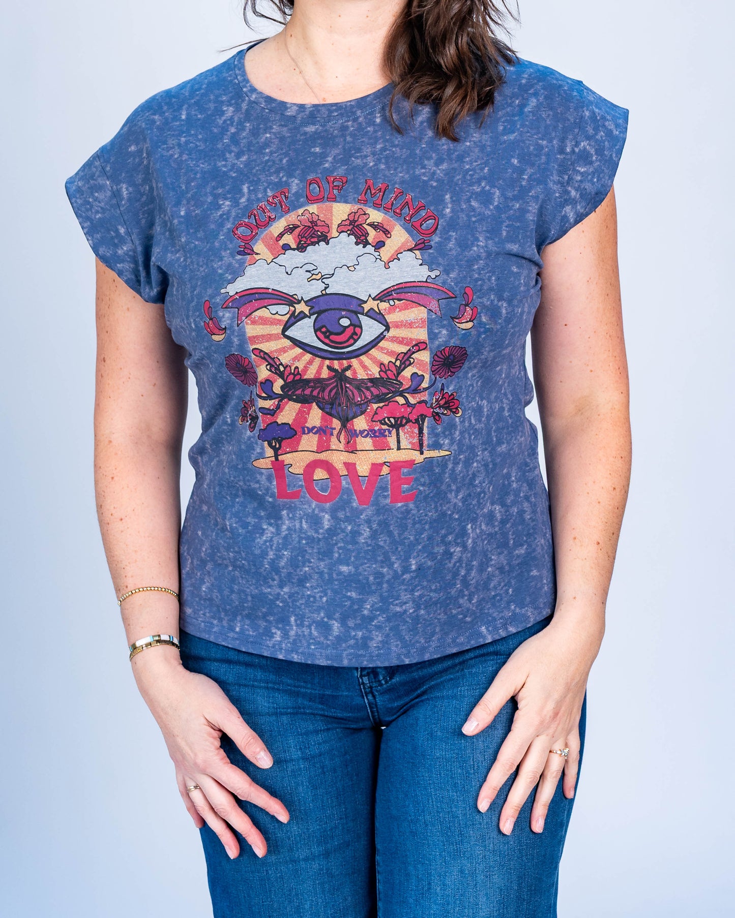 Polera Out Of Mind Azul