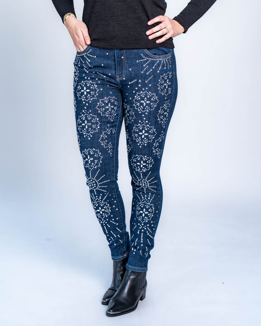 Jeans Pitillo Diamante