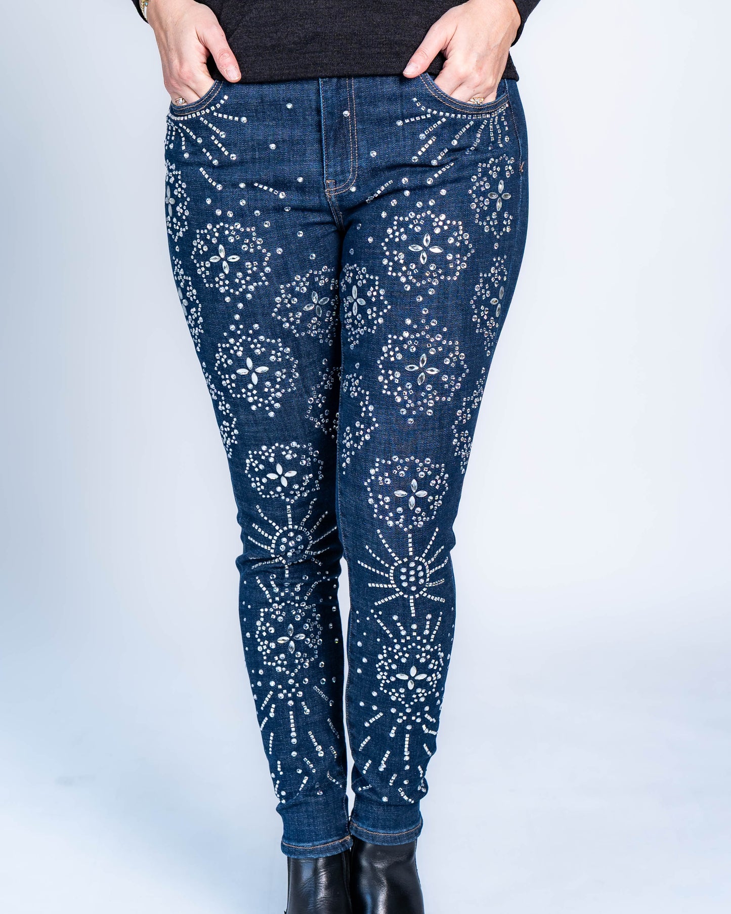 Jeans Pitillo Diamante