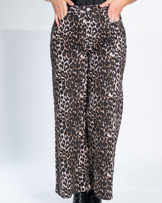 Jeans Santiago Leopardo