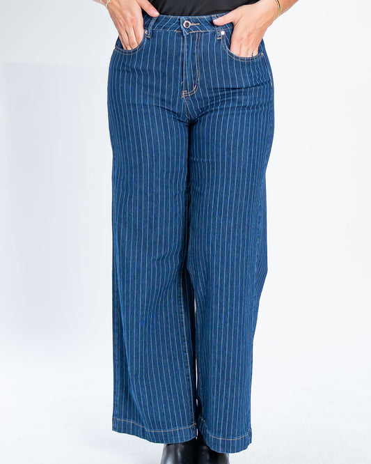 Jeans Tom Líneas Azul