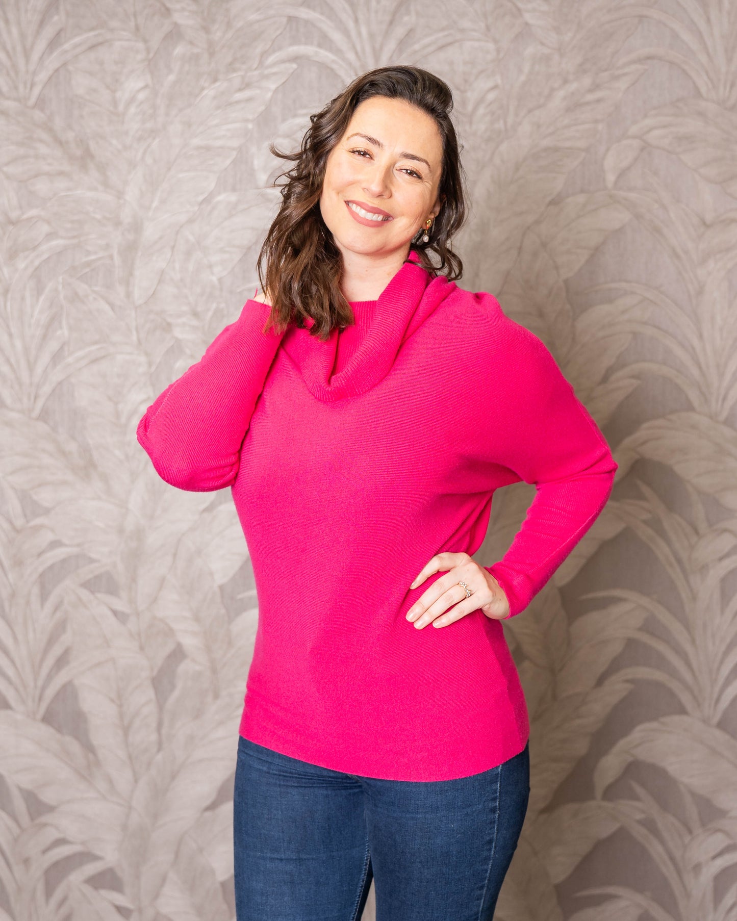 SWEATER PAULA FUCSIA