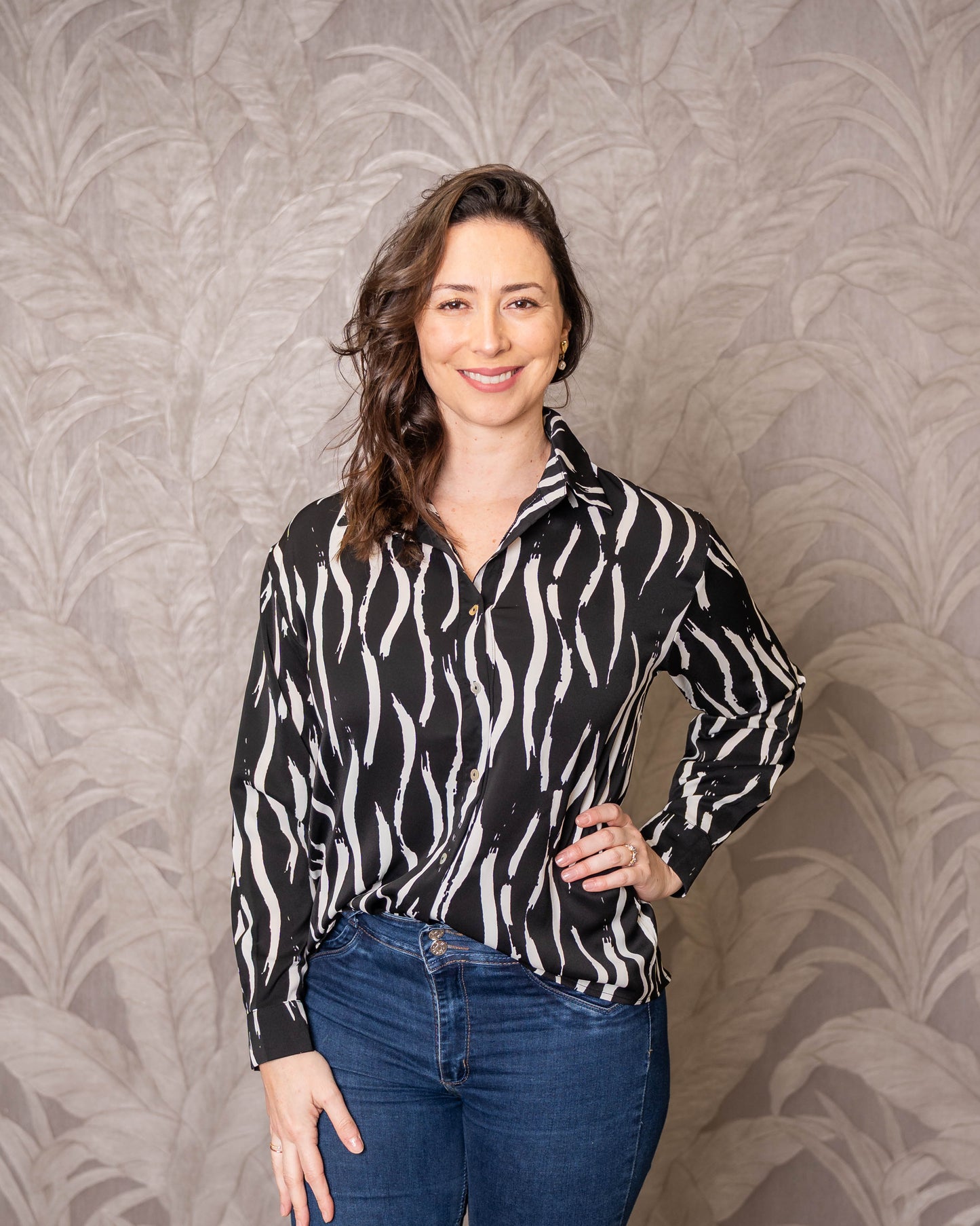 BLUSA AMALFI NEGRA