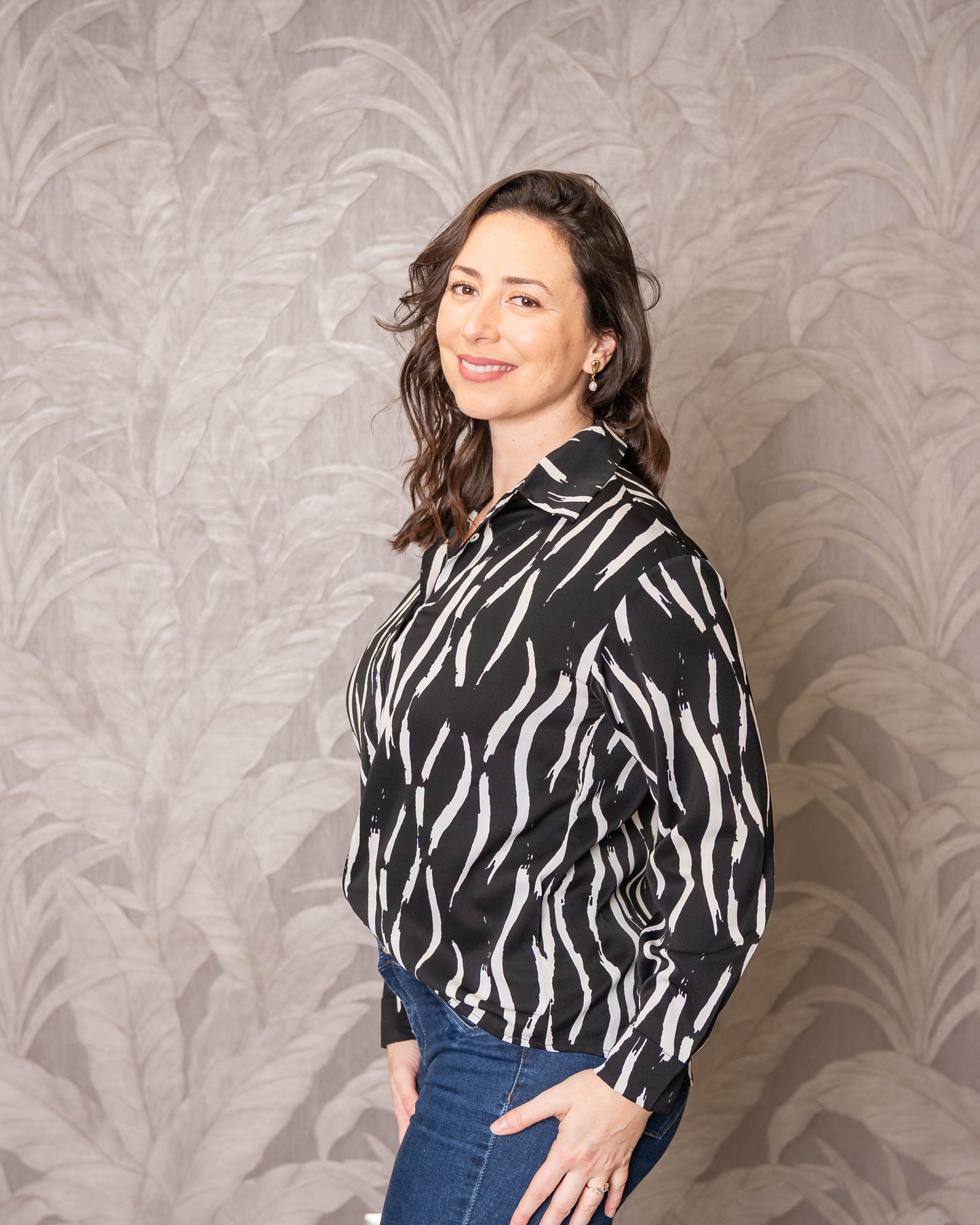 BLUSA AMALFI NEGRA