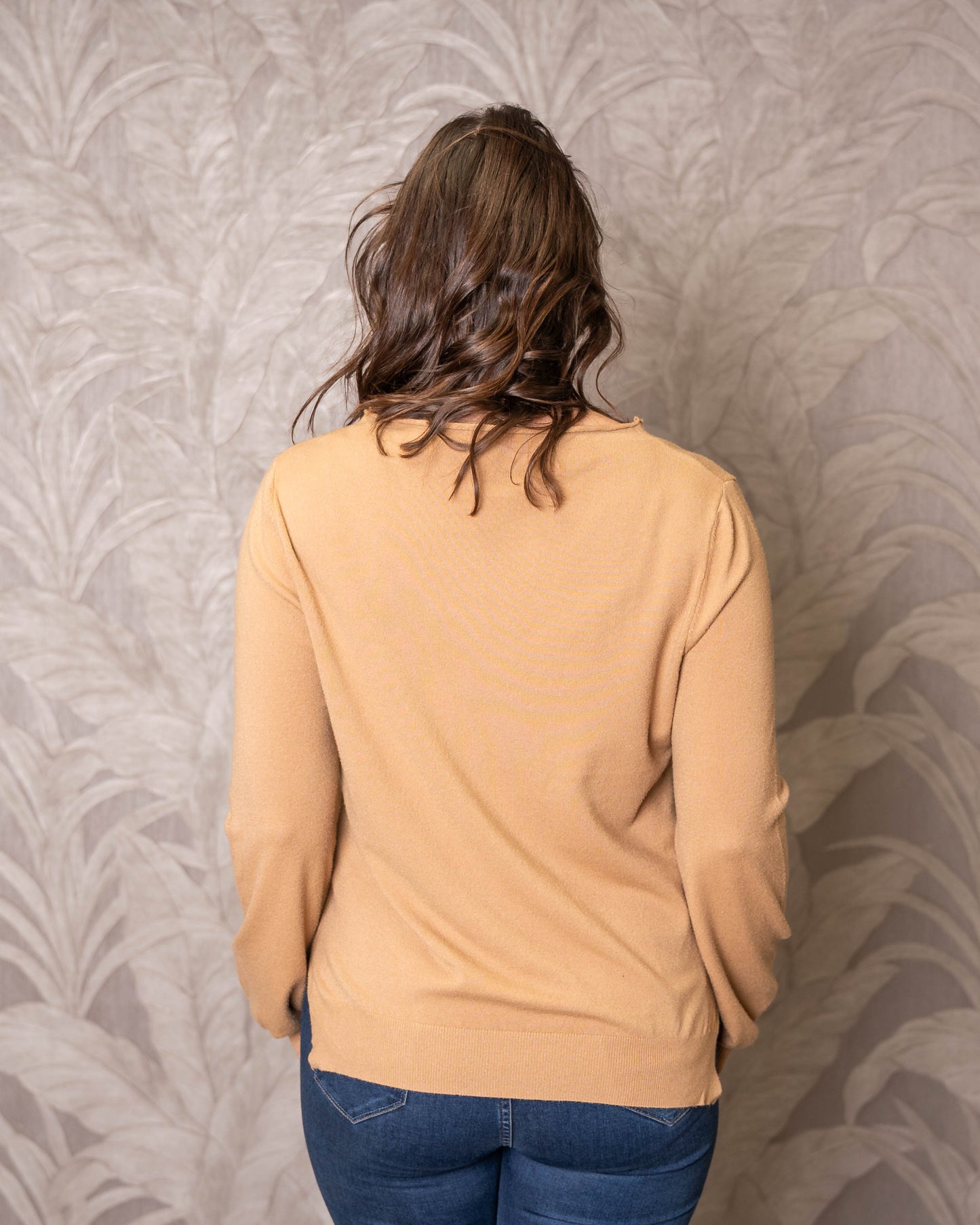 SWEATER LUZ MARIA CAMEL