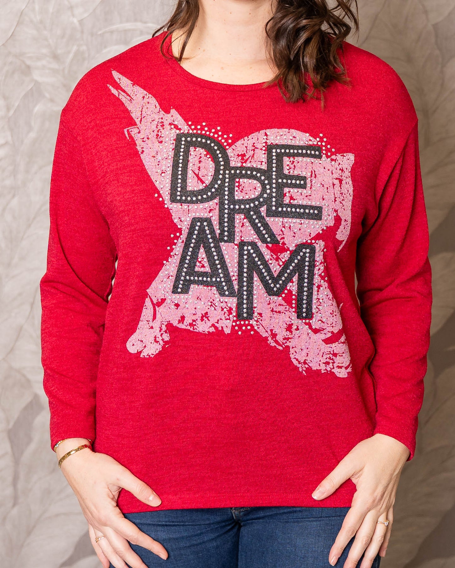 POLERA LANILLA DREAM CEREZA