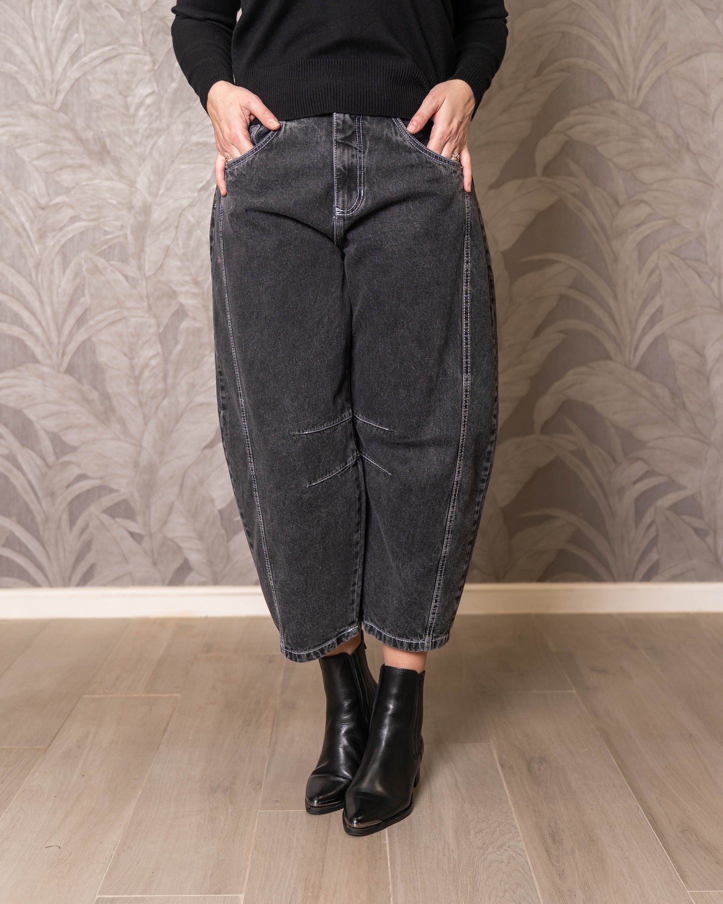 JEANS KATTO ALUMCO NEGRO