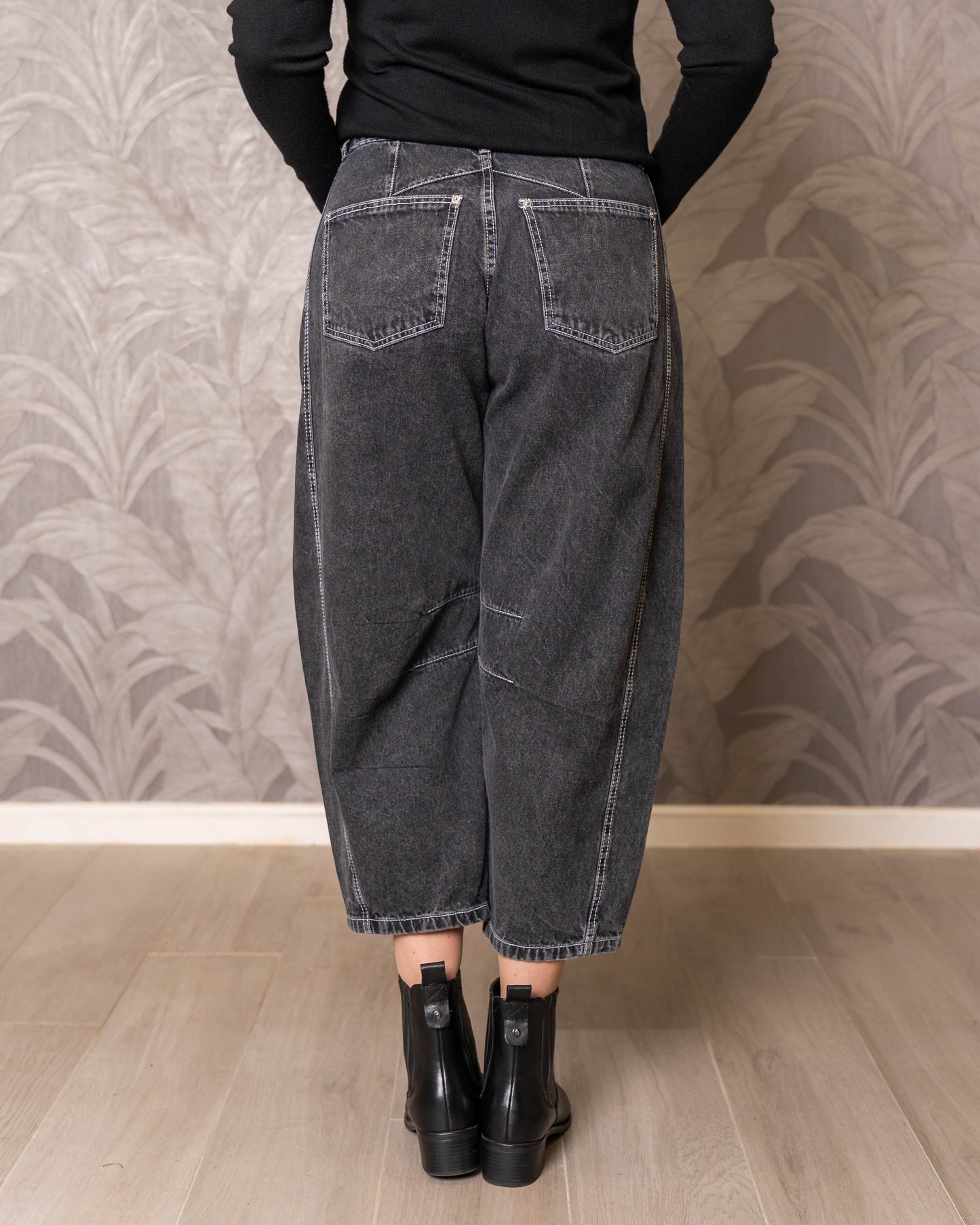 JEANS KATTO ALUMCO NEGRO