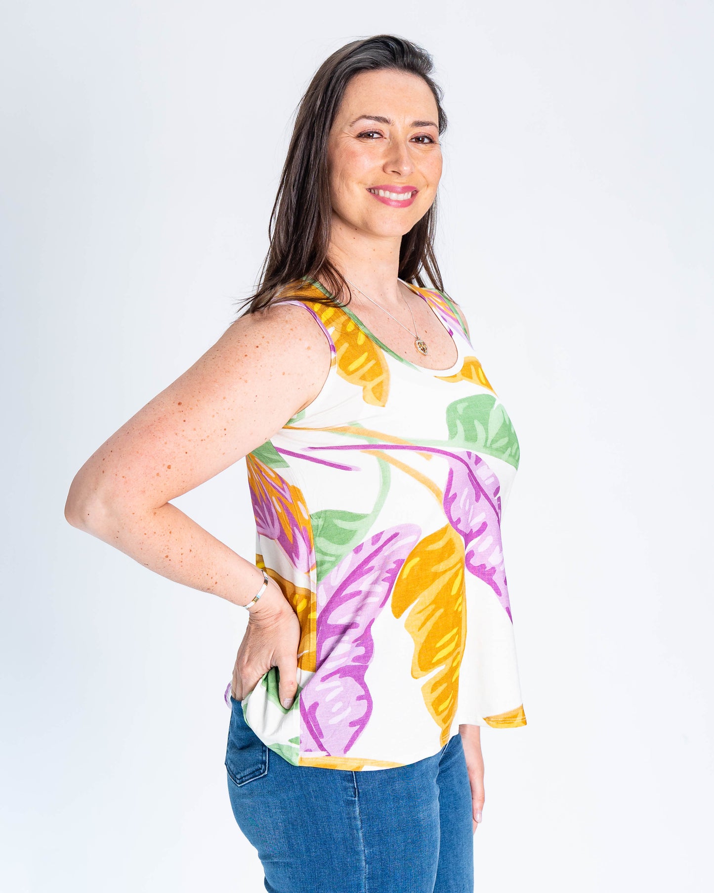 Polera BR Musculosa Emilia Morado