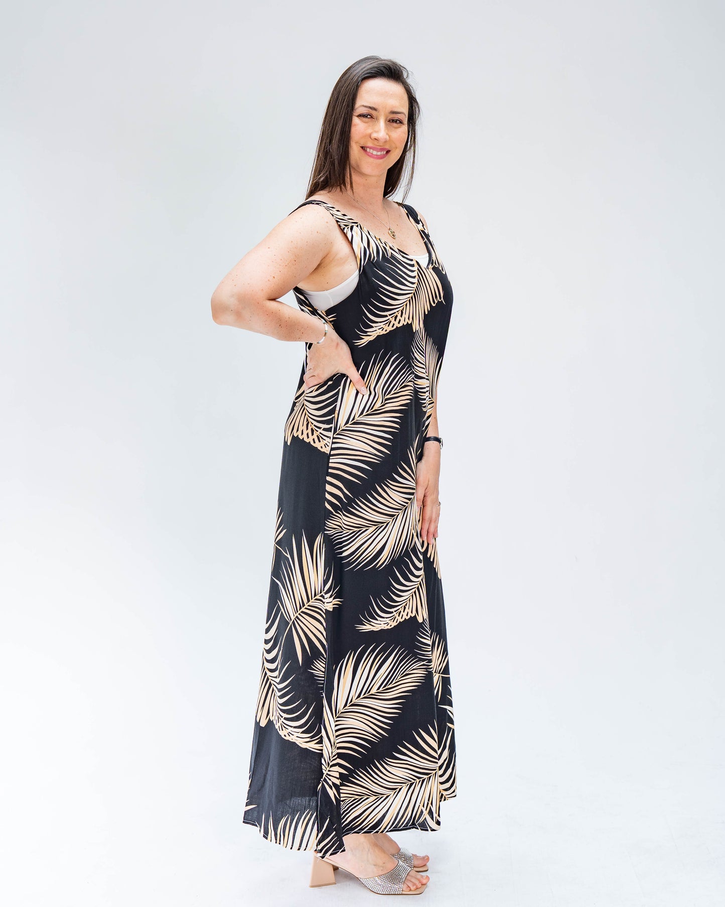 Vestido Brasileño Malu Negro