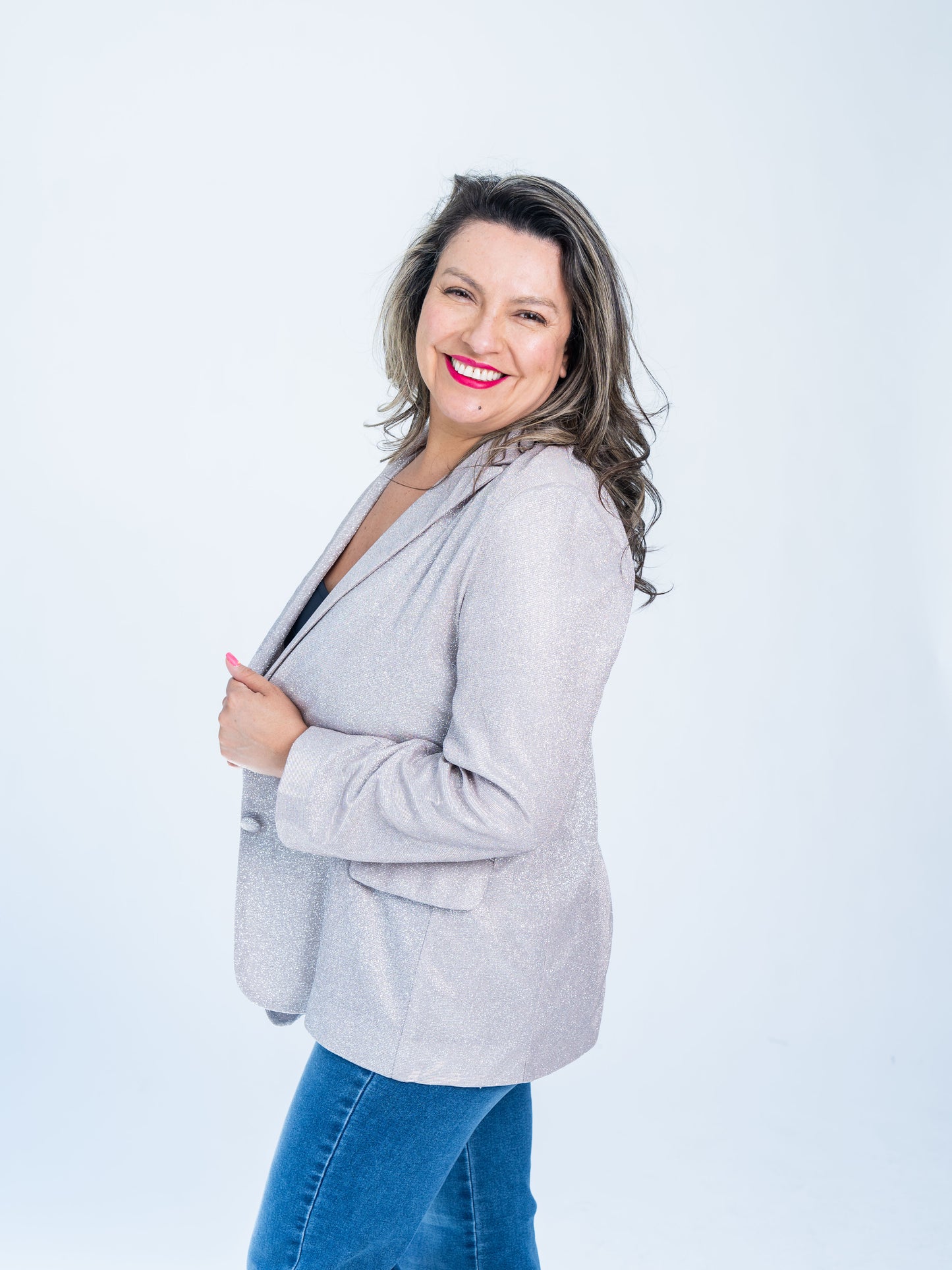 Blazer Melisa Champagne