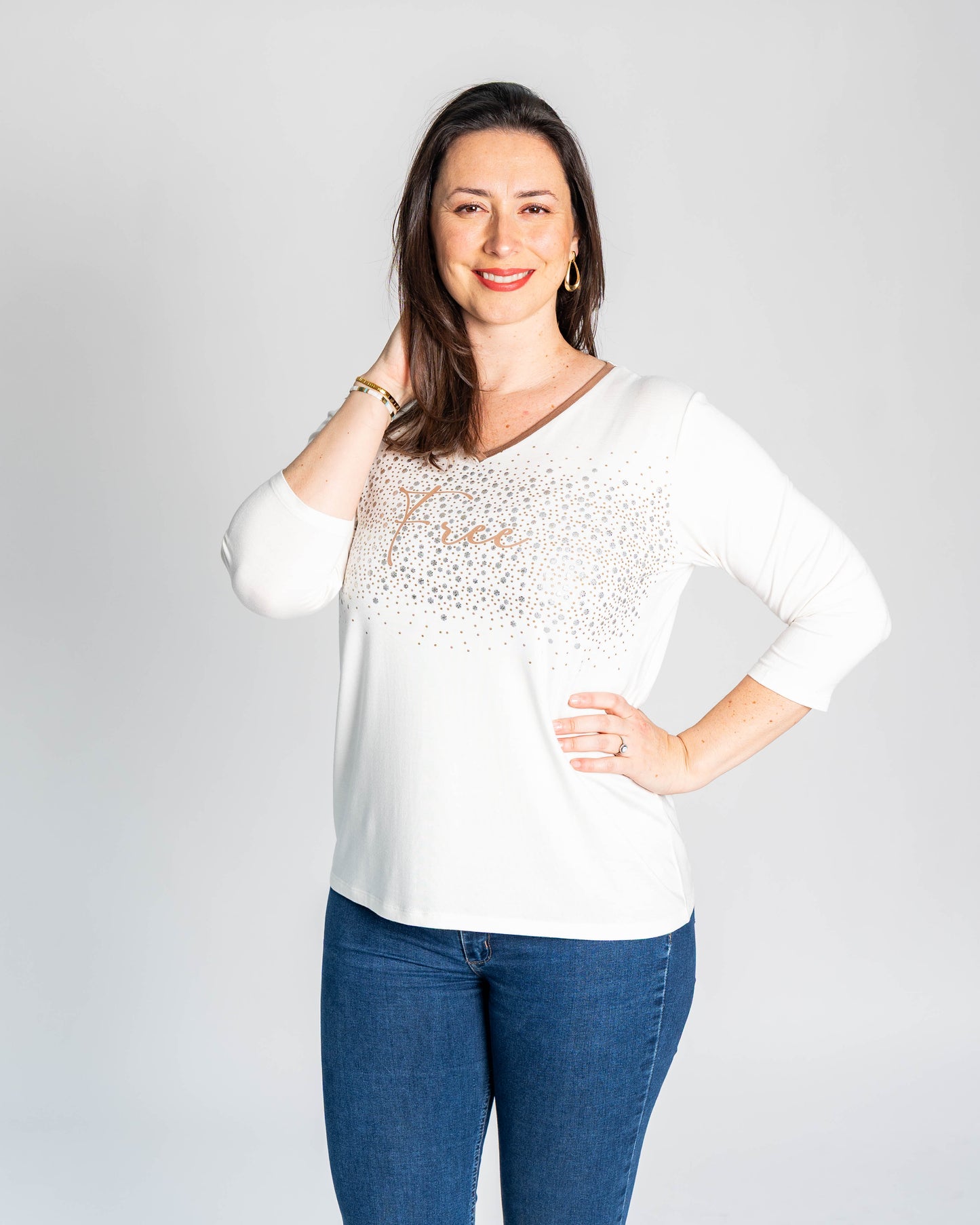 POLERA FREE BLANCO