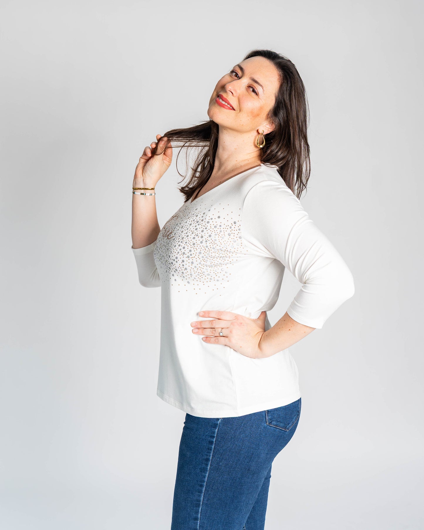 POLERA FREE BLANCO