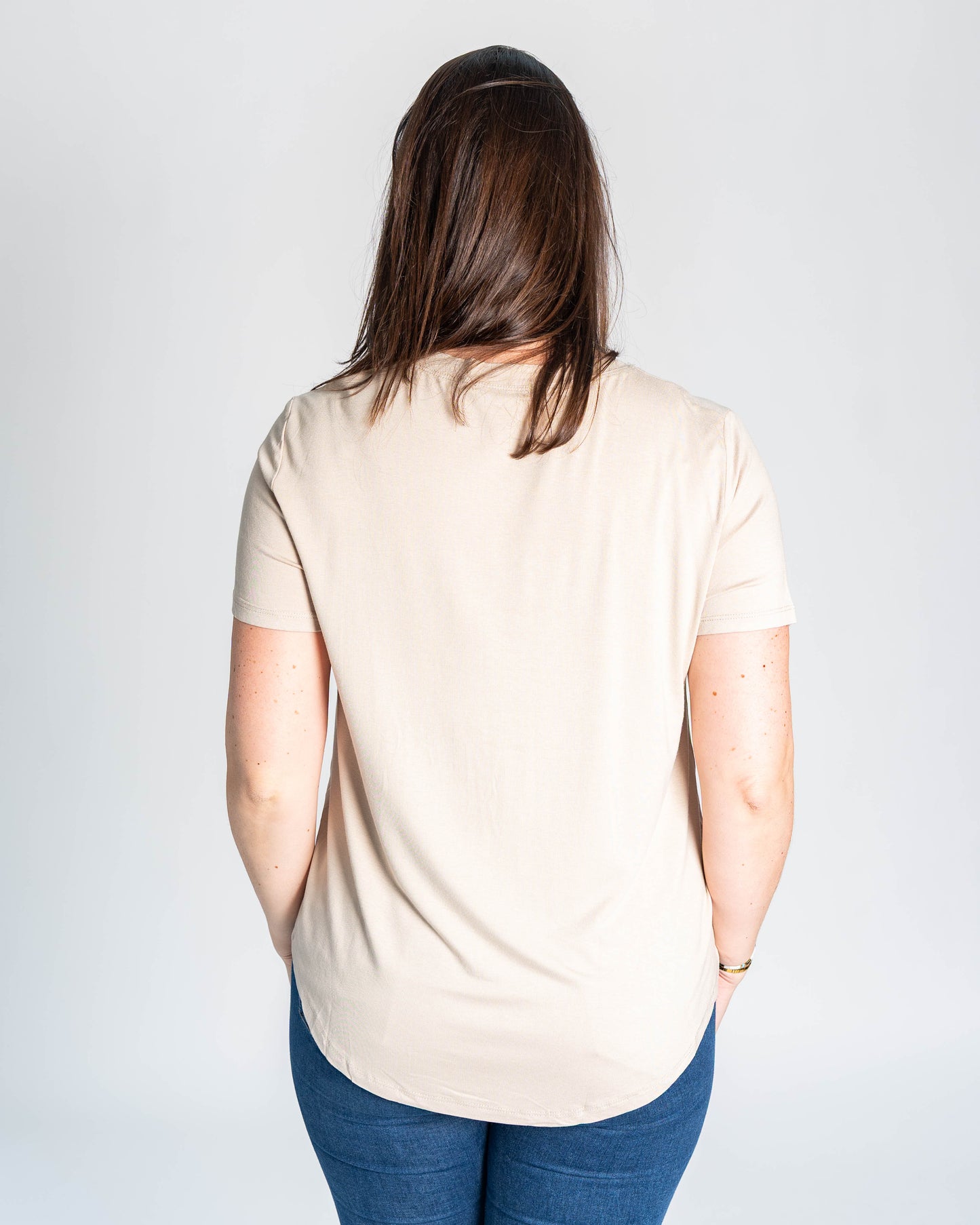 POLERA GOOD THINGS BEIGE