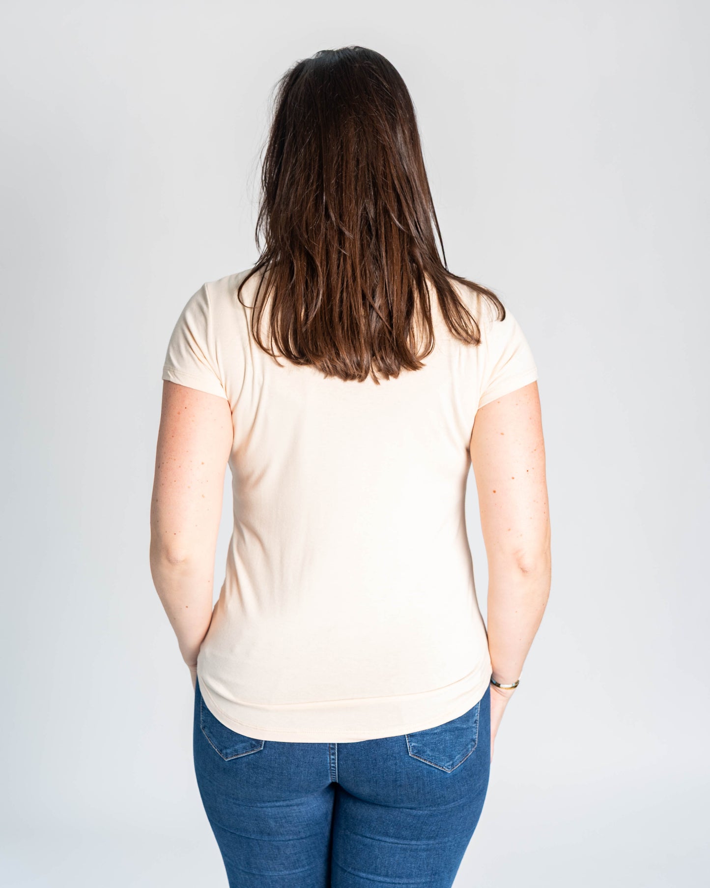 POLERA CORAZONES DORADOS BEIGE
