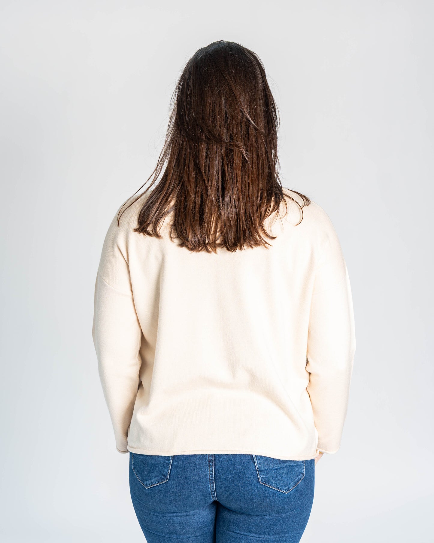 SWEATER BRENDITA CORAZONES BEIGE