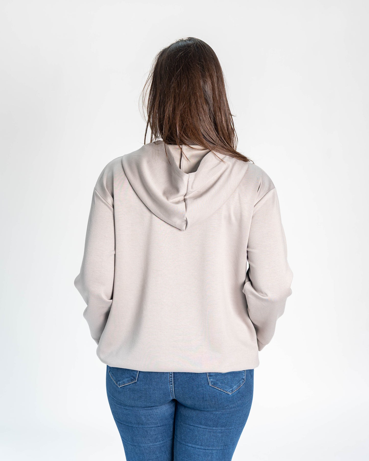 POLERON ESTAMPADO NATURE GRIS
