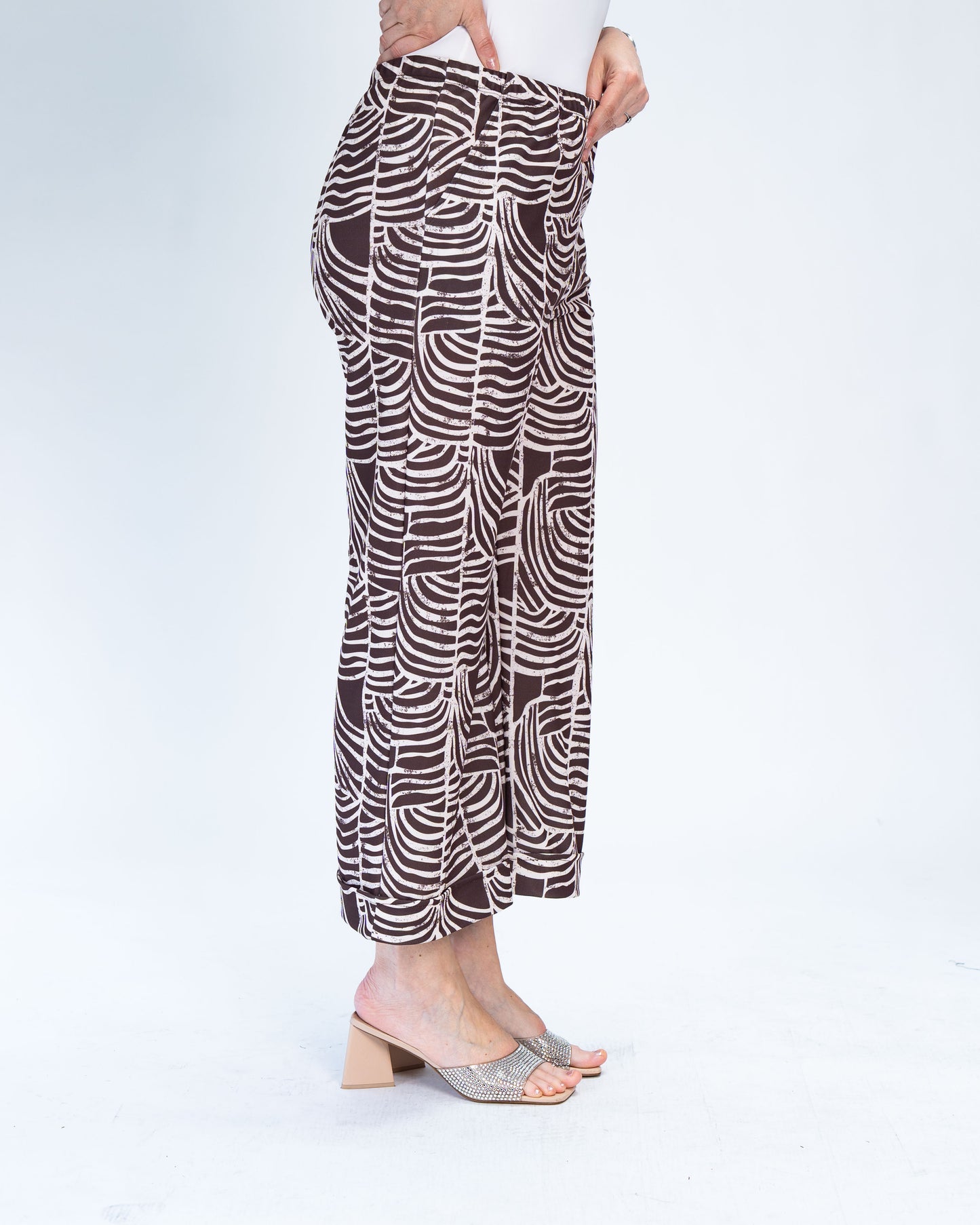 Pantalón Sam Café/Crema