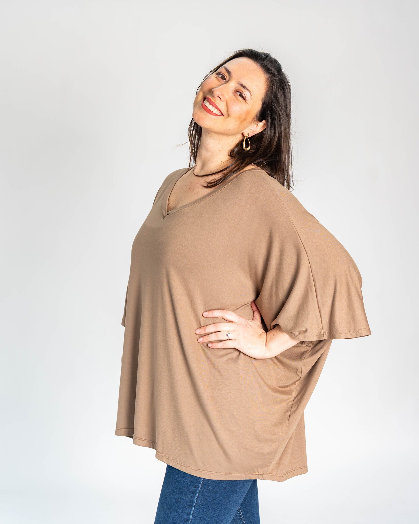 POLERA BRASIL JOANNA BEIGE