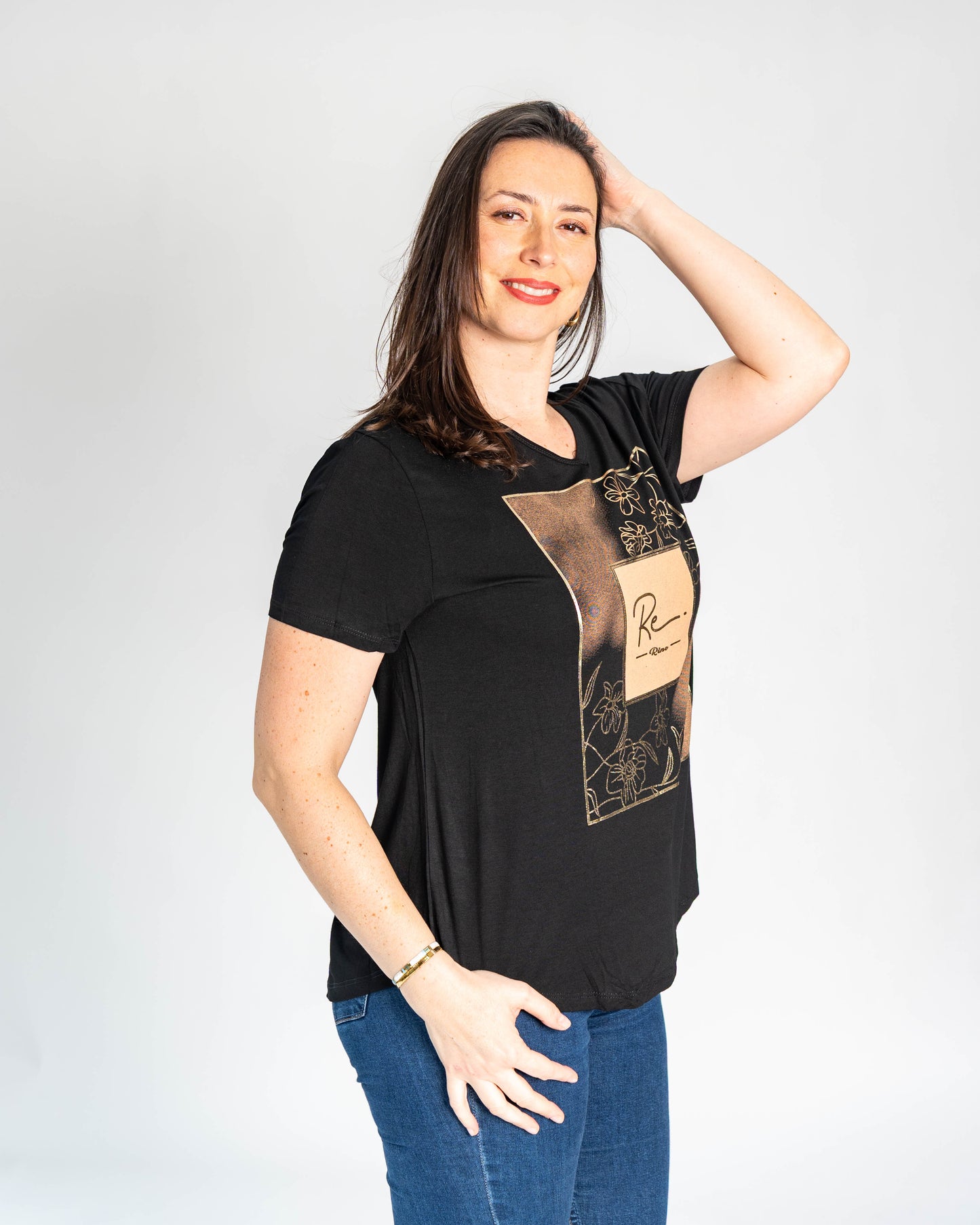 POLERA RINE NEGRA