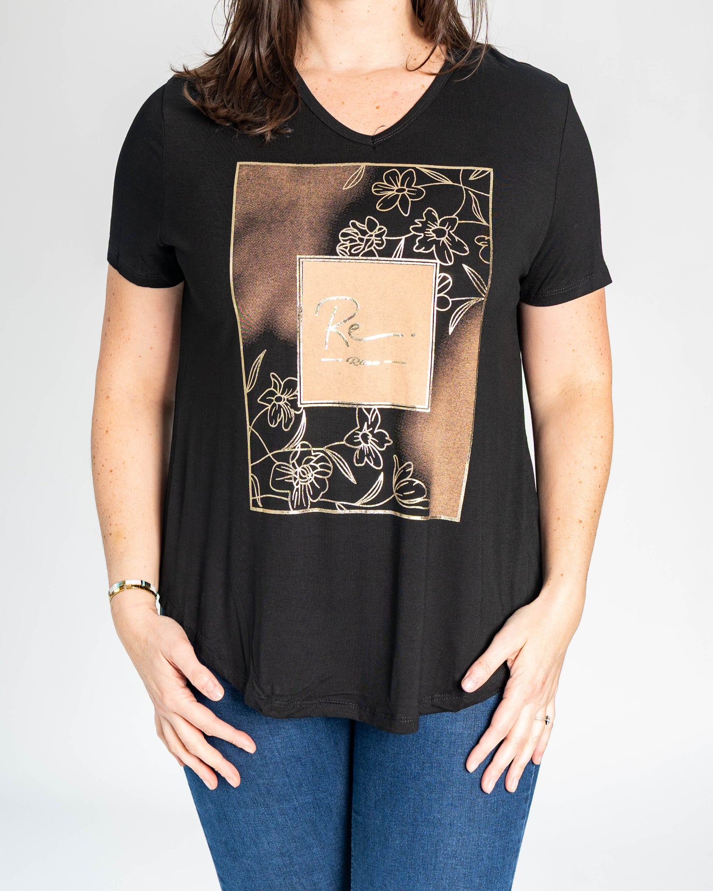 POLERA RINE NEGRA