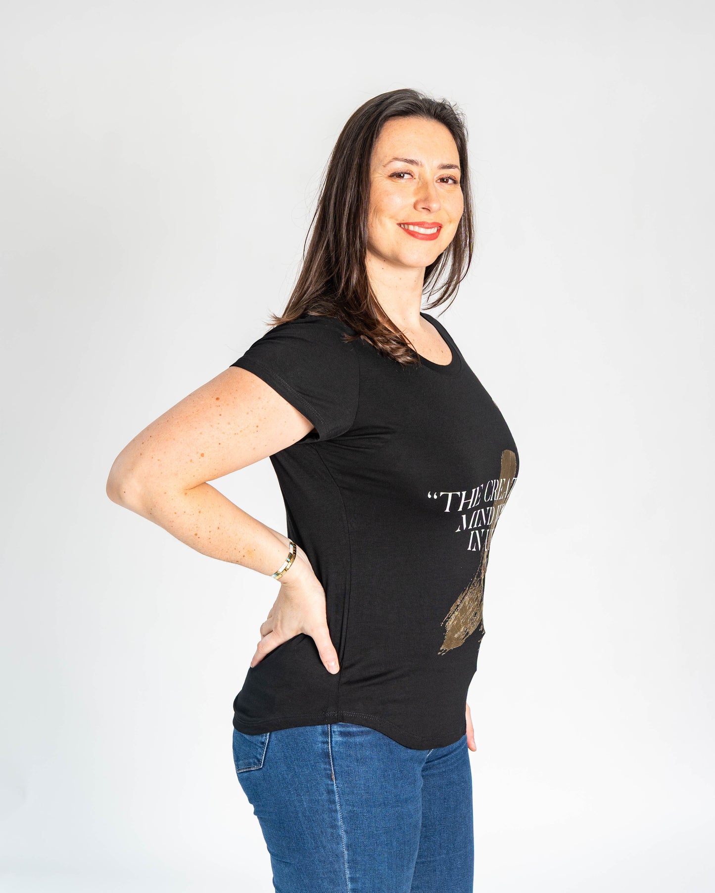 Polera Creative Negro