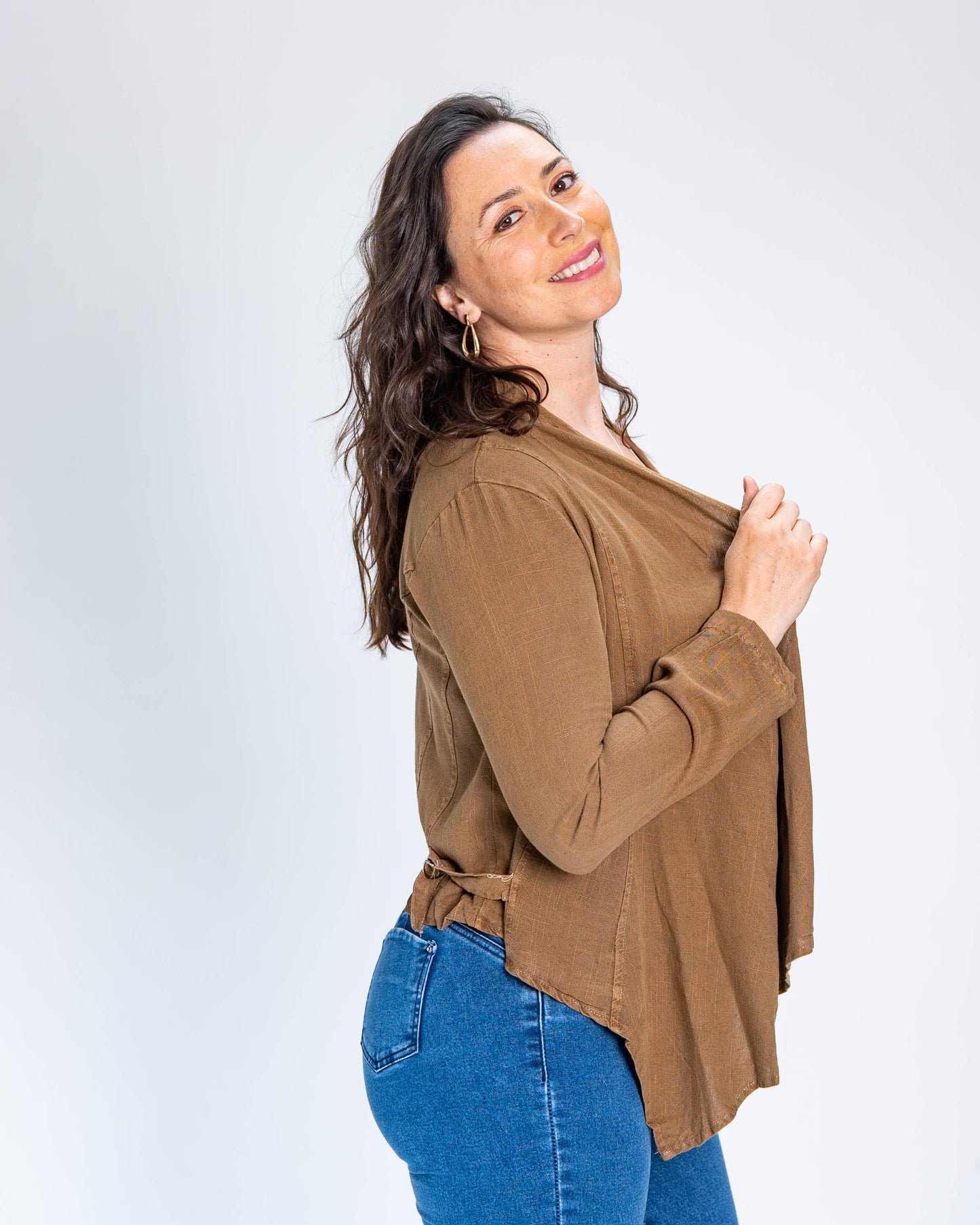 Tapado Simil lino Romi Café