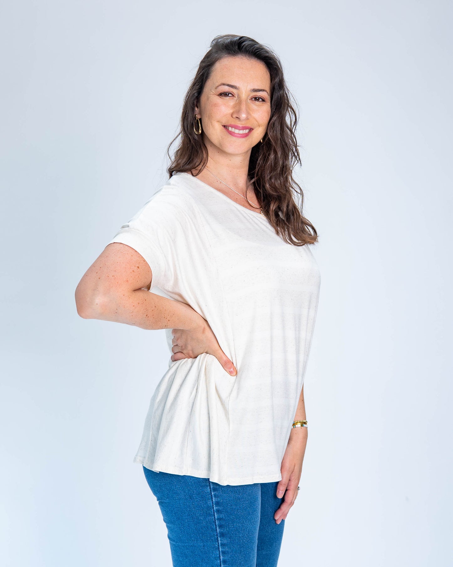 Polera BR Marina Blanco