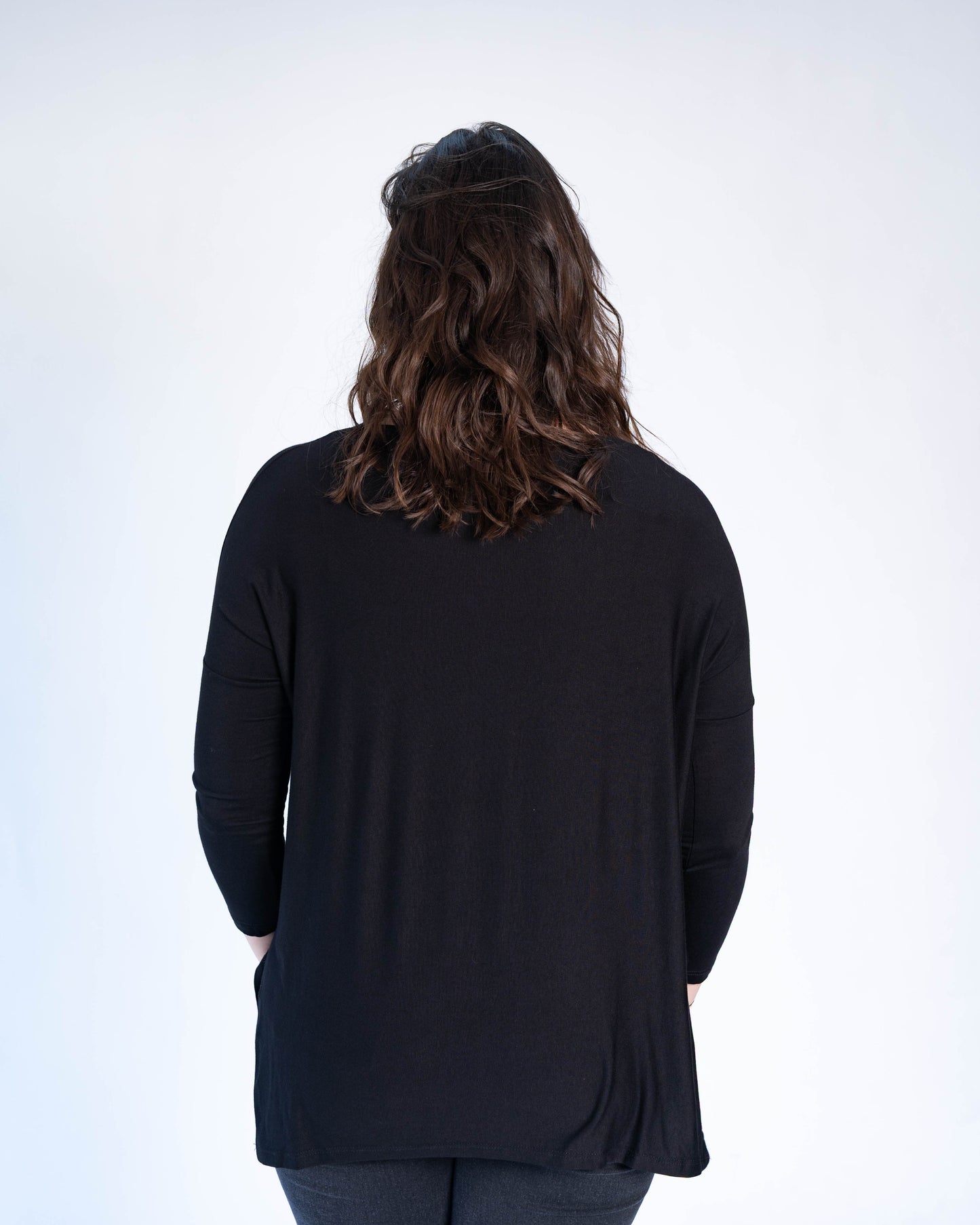 Polera básica cony negro