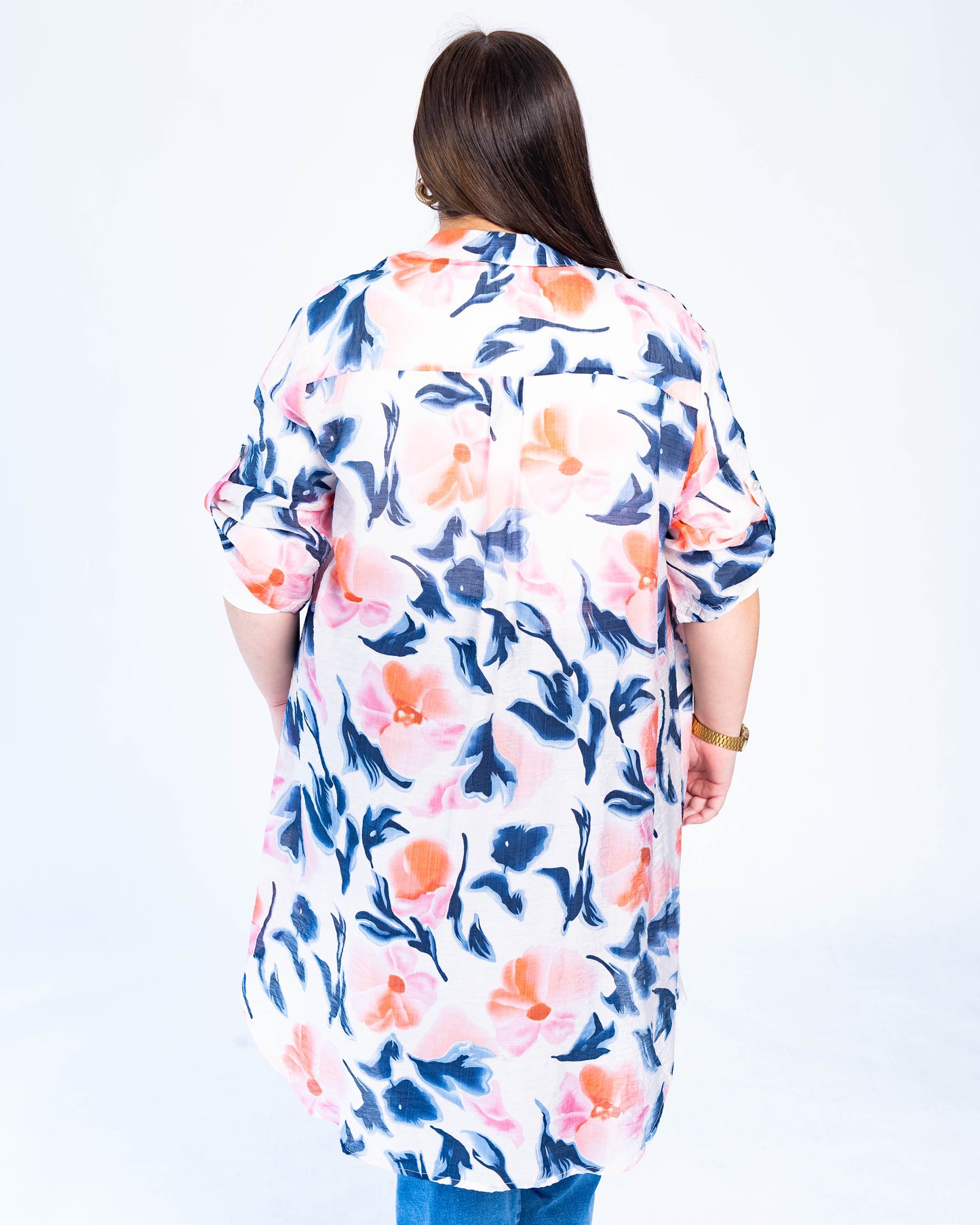 Blusa Azucena azul