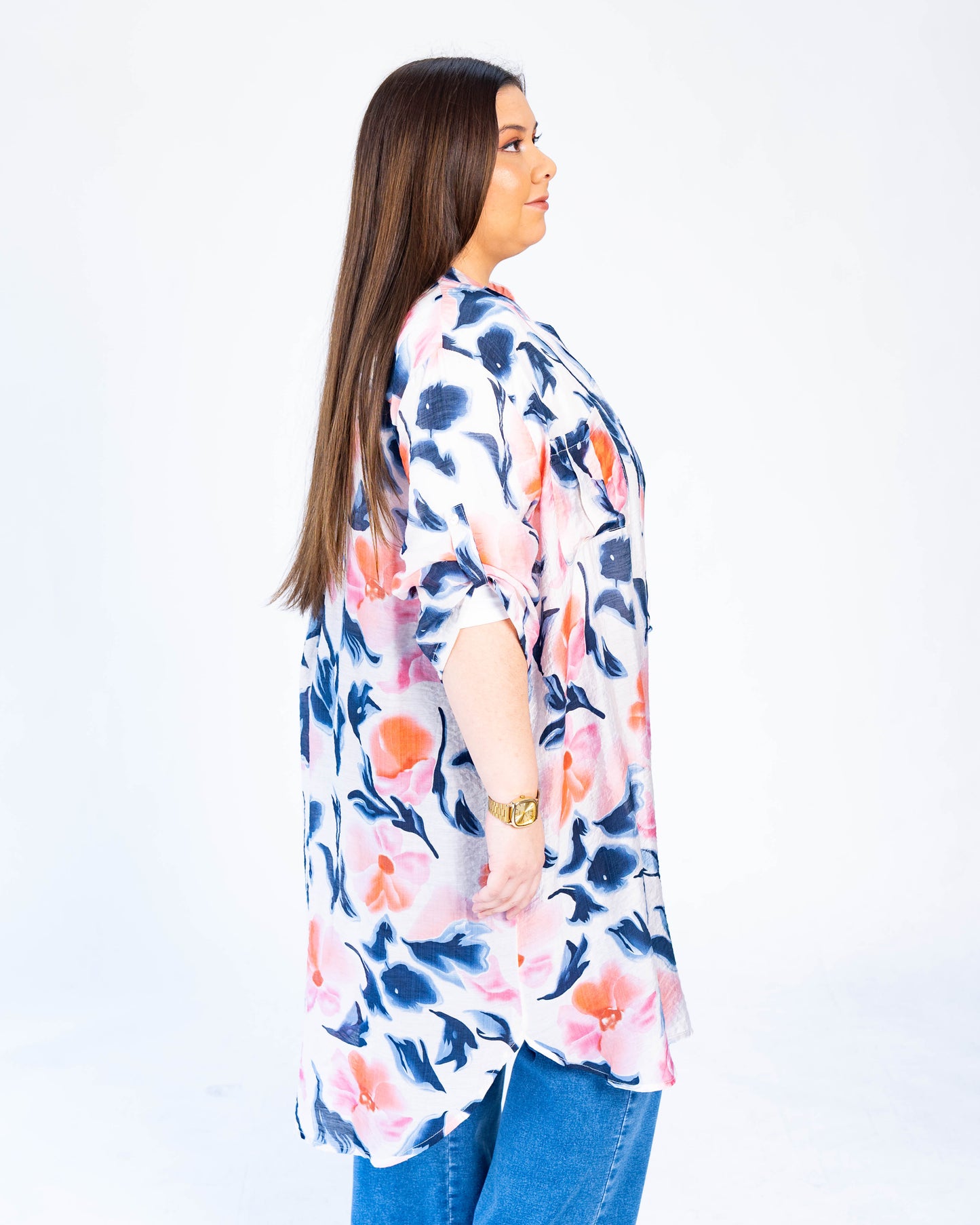 Blusa Azucena azul