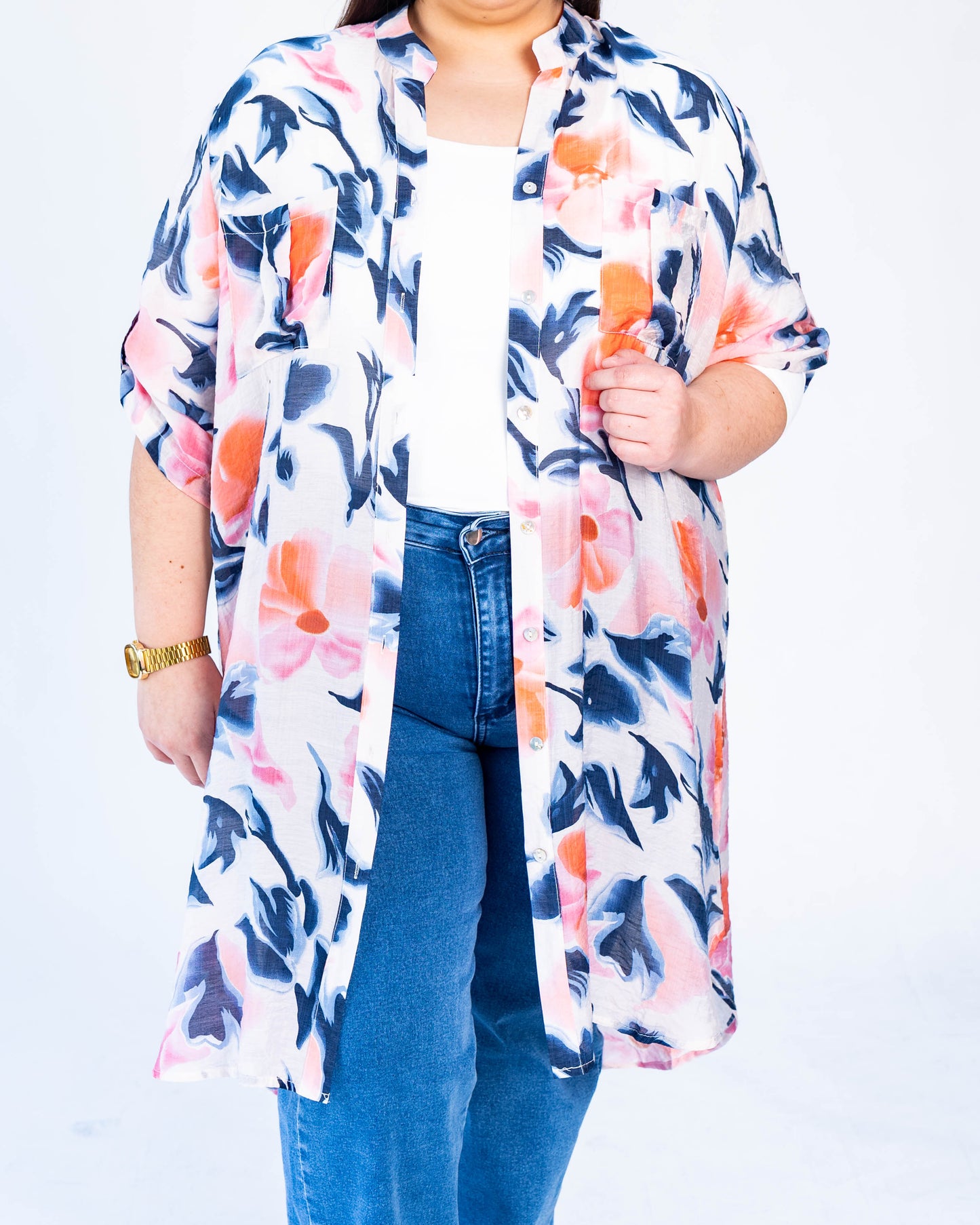 Blusa Azucena azul