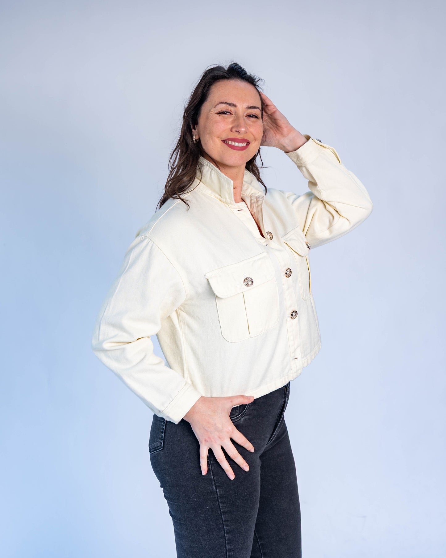 Chaqueta Constanza Botones Dorados