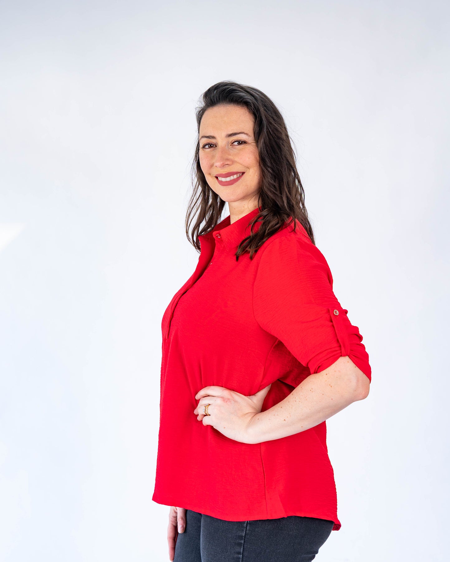 Blusa Mía roja