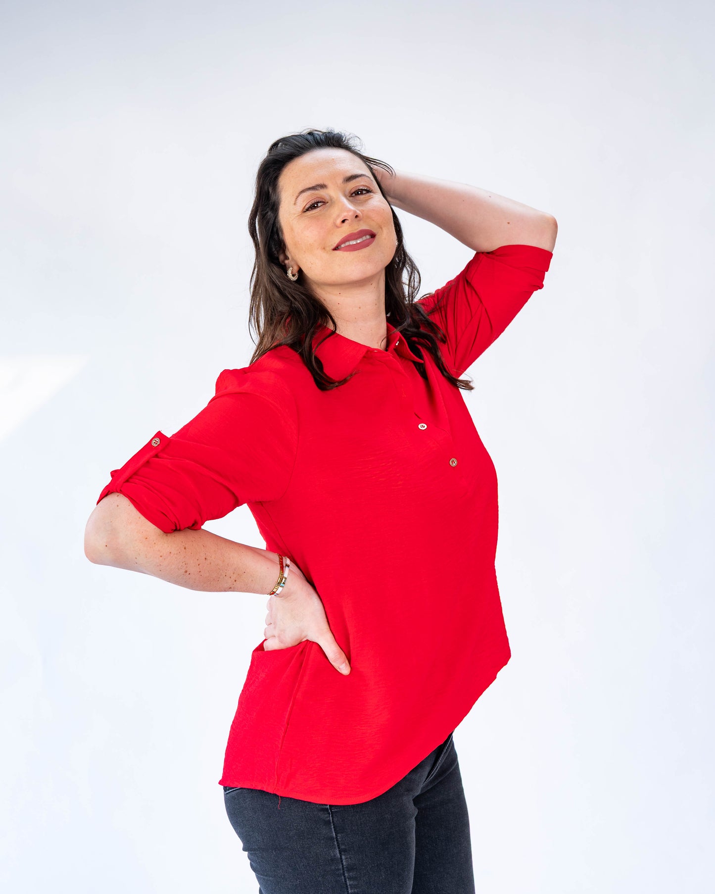 Blusa Mía roja