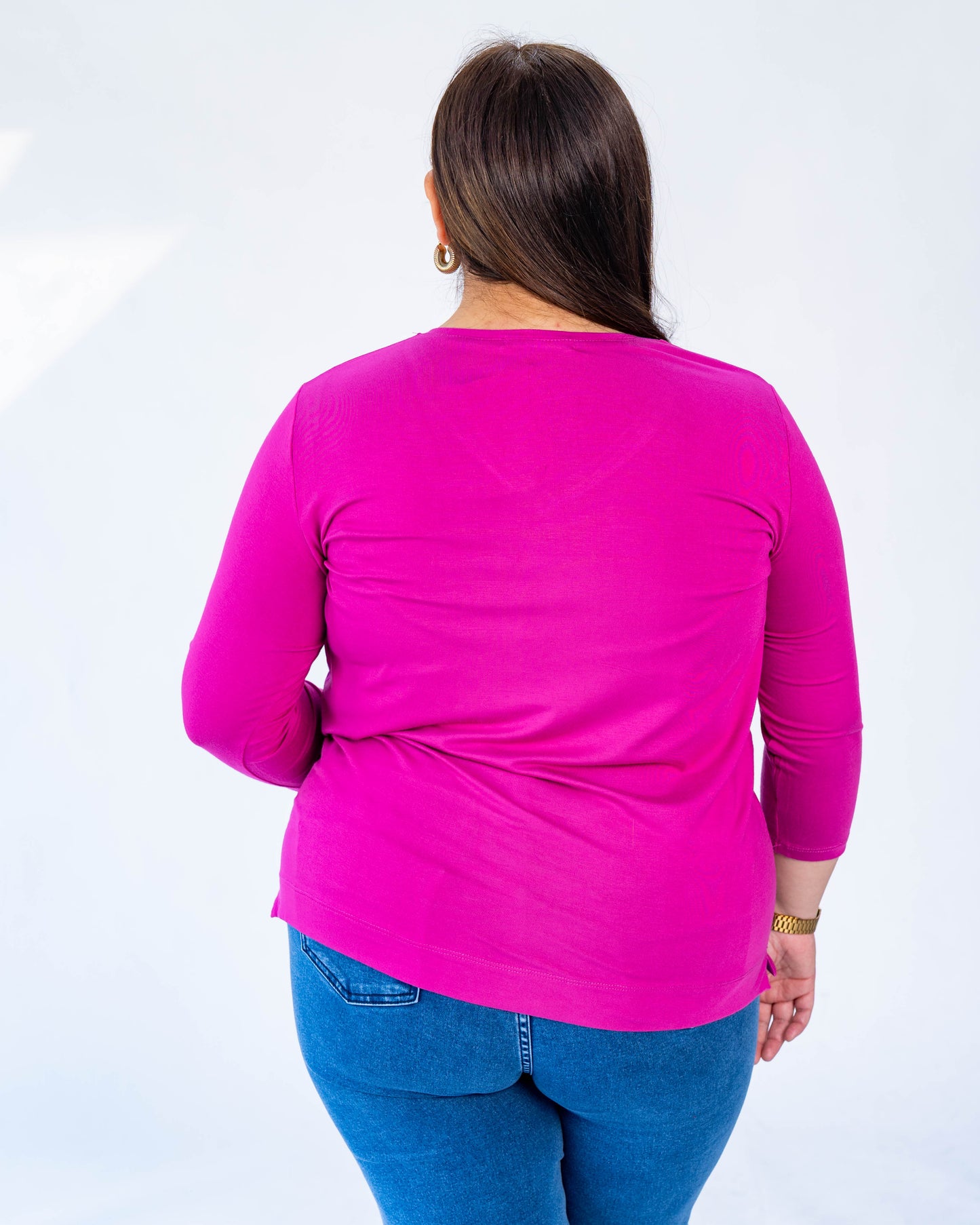Polera rewrite magenta