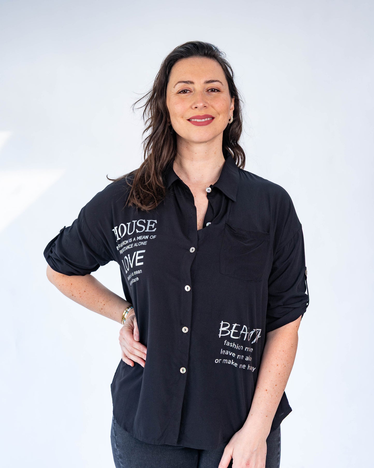 Blusa beauty negra