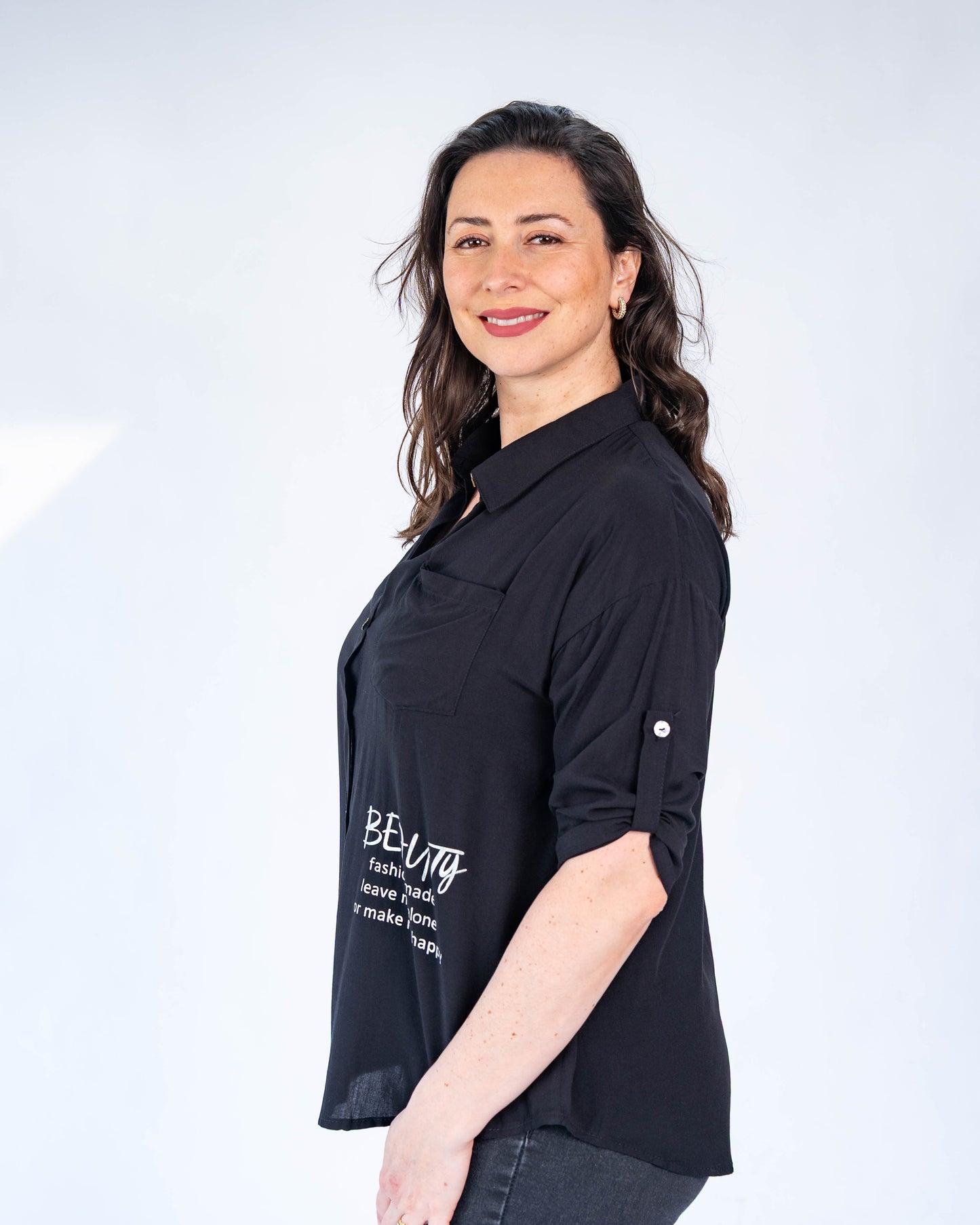 Blusa beauty negra