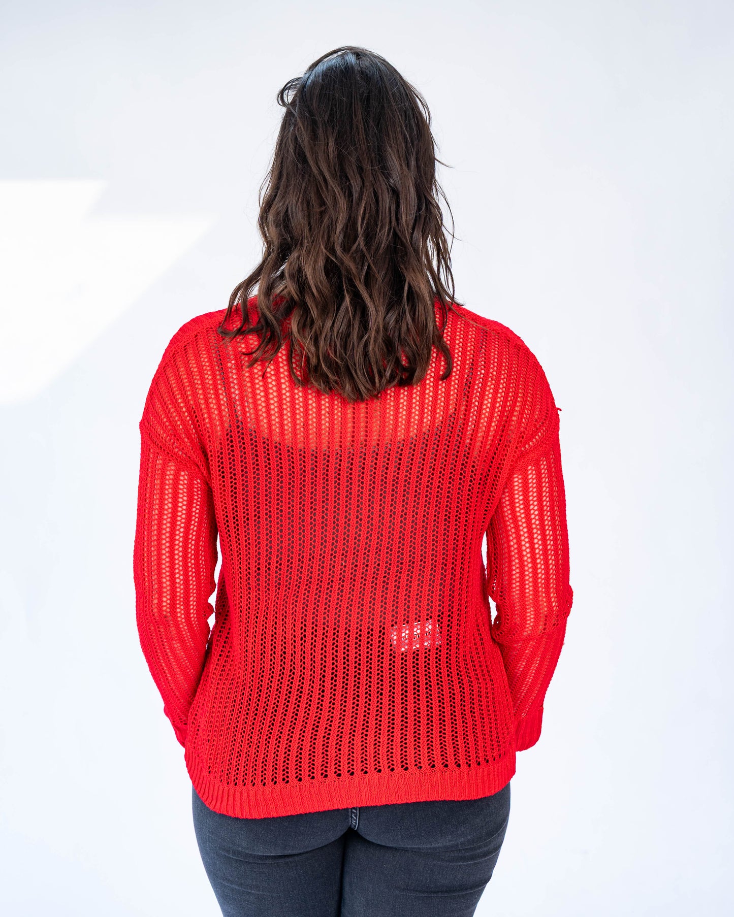 Sweater Luna Hilo Rojo