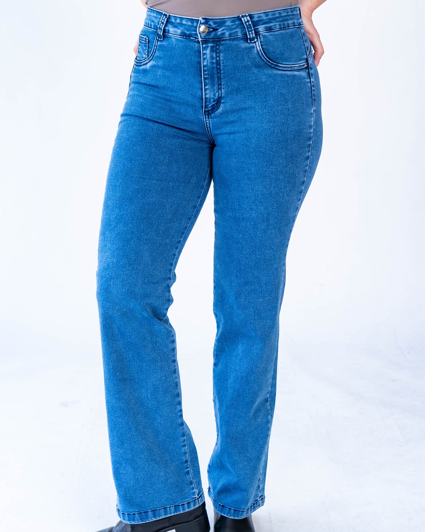 Jeans recto Infinito azul