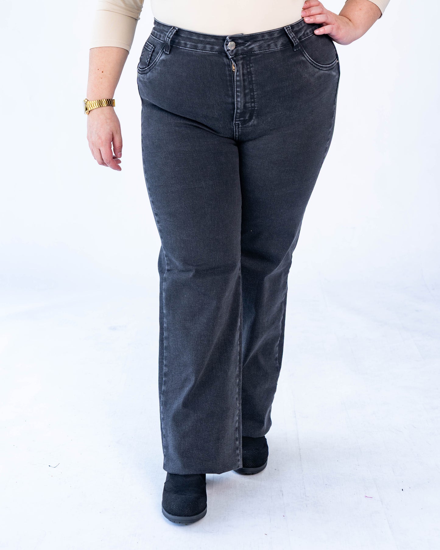 Jeans Recto Infinito negro